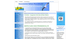 Desktop Screenshot of ain-onlus.org